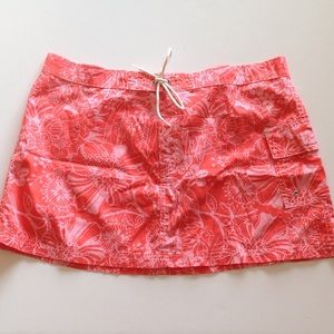 J Crew Tropical Mini Skirt