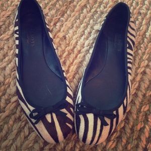 Talbots Pony Hair Flats