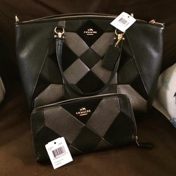 Coach Handbags - Coach handbag and matching wallet
