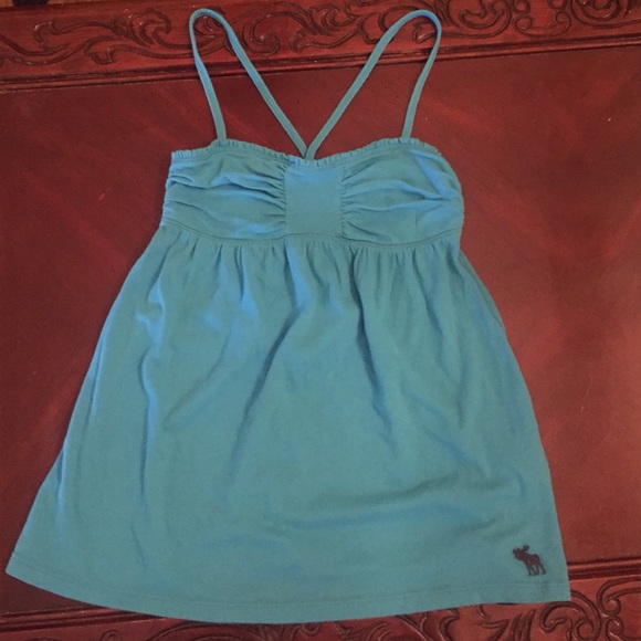 Turquoise tank top