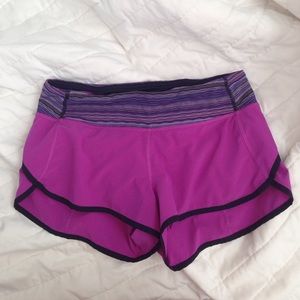 Lululemon Speed Shorts