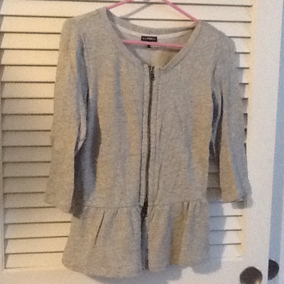Peplum Sweatshirt