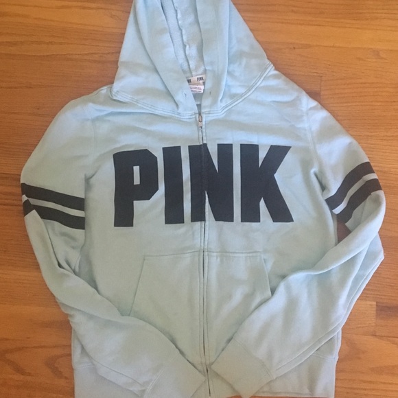 Comfy blue PINK sweatshirt