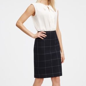 🎀 SALE 🎀 Ann Taylor Windowpane Pencil Skirt