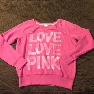 Well loved PINK sweater