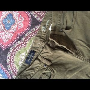 J. Crew toothpick ankle jeans