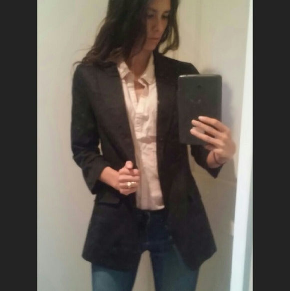Express Jackets & Blazers - Long Black Blazer