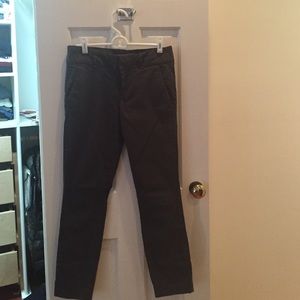 Grey chinos.