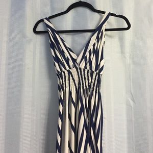 Nautical Maxi dress
