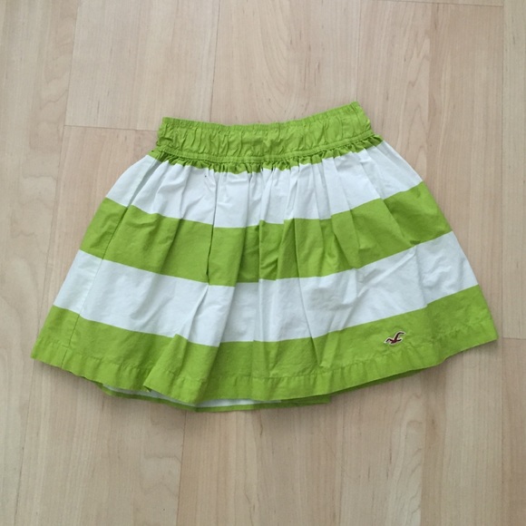 Hollister striped skirt