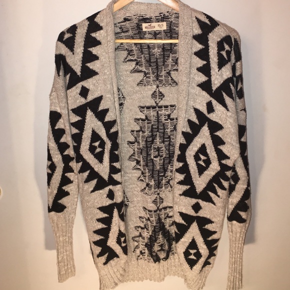 {Hollister} Aztec Sweater