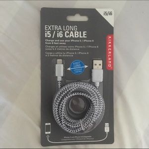 6ft iPhone charging cord