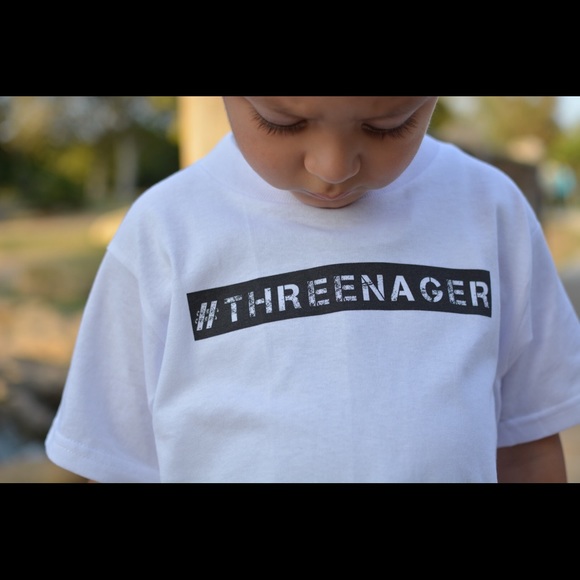 #THREENAGER TEE 😎