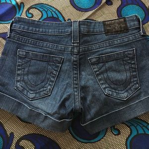 True Religion denim shorts
