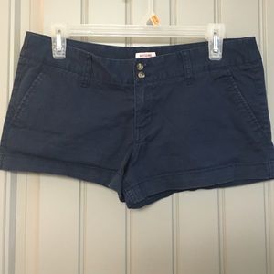 Navy blue shorts