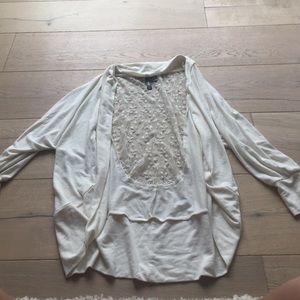 Full tilt cream cardigan