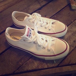 White Converse Brand New