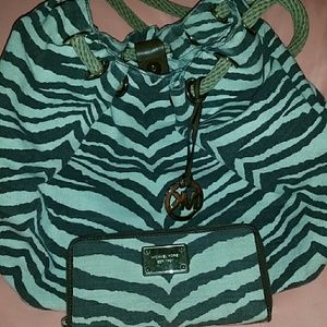 Michael Kors purse and wallet