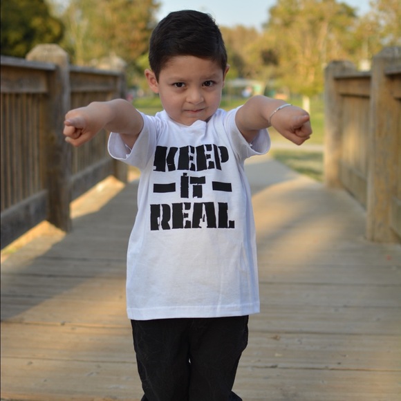 KEEP IT REAL TEE 💯