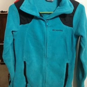 Blue Columbia Zip-down Jacket