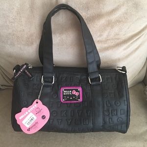 Hello Kitty BLK small duffel bag
