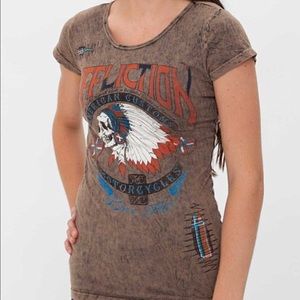 Affliction American Customs Tee Size Medium