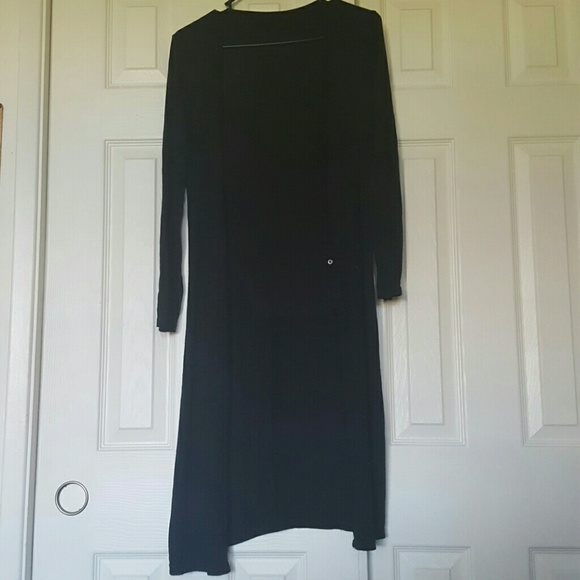 Black cardigan