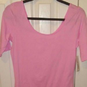Pink ballerina top