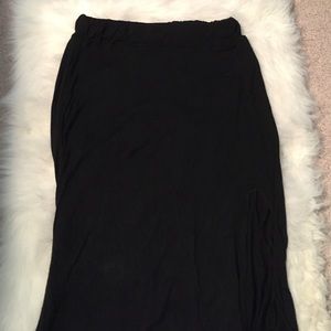 Brandy Melville black maxi skirt