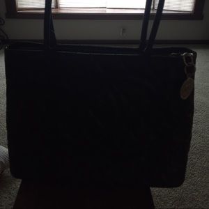 Black handbag