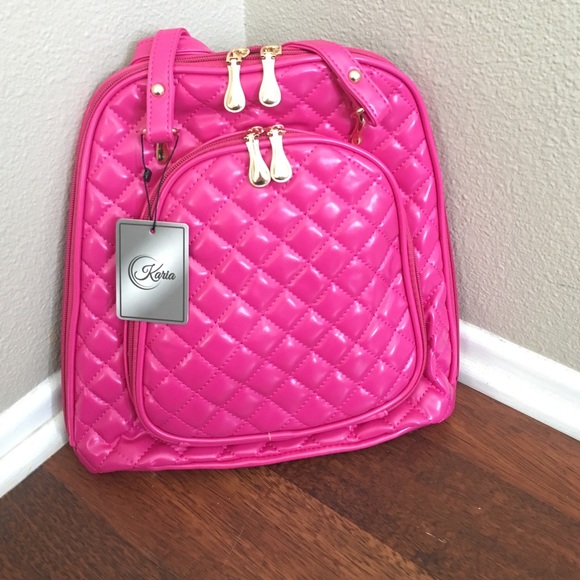 Karia Backpack Handbag Hot Pink