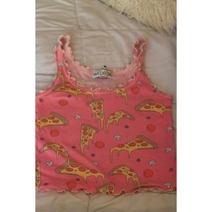 Wildfox Pizza Tank Top