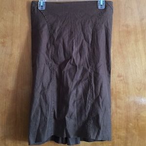 Bebe linen skirt