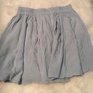 Brandy Melville light blue skirt