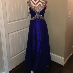 Royal Blue Dress