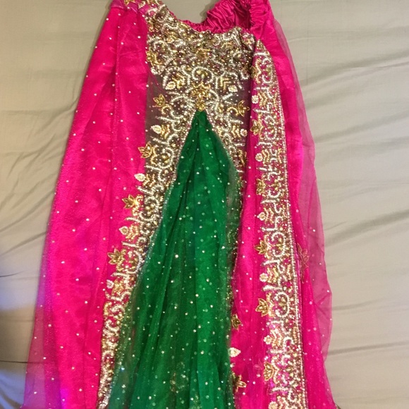 Lang Sorry Indian Skirt and Top