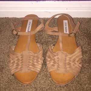 tan Steve Madden sandals