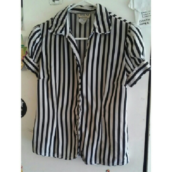VINTAGE | STRIPED BLOUSE