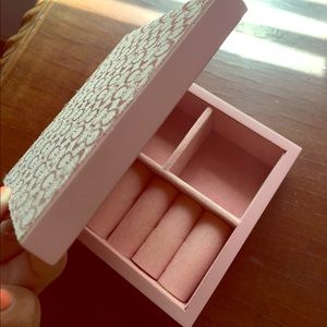 Pink Coach Monogram Box