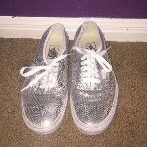 sparkly vans