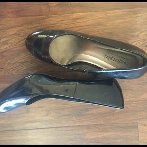 Comfort Plus Black Heels