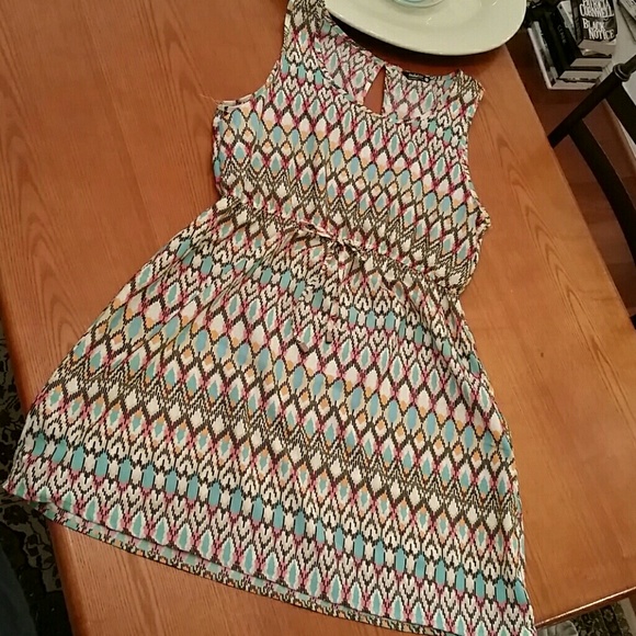 Indulge Dresses & Skirts - Indulge Geometric Print Dress