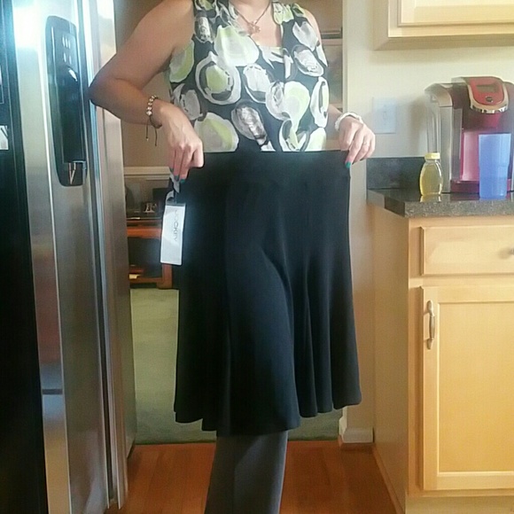 Slinky Jersey Knit Skirt