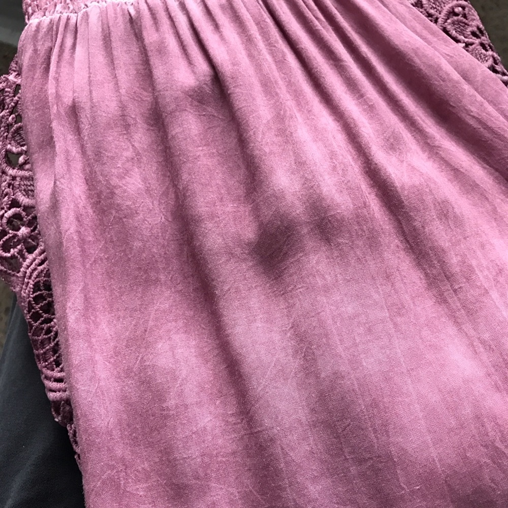 ‼️Plum Crochet Tunic - Picture 2 of 4
