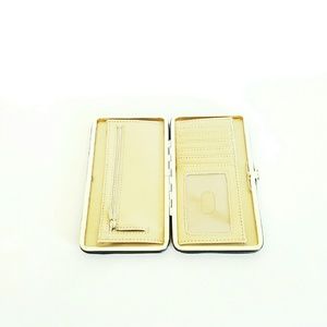 Gold and Black Slim Wallet