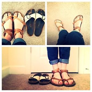 Perfect hippie sandals can fit 8