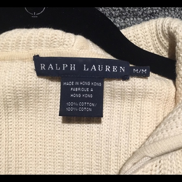 Ralph Lauren zip up sweater - Picture 3 of 3