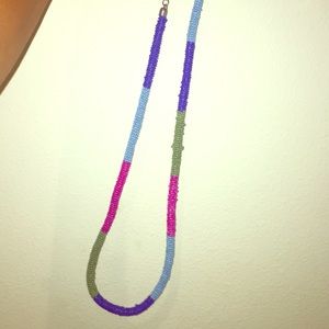 colorful beaded necklace
