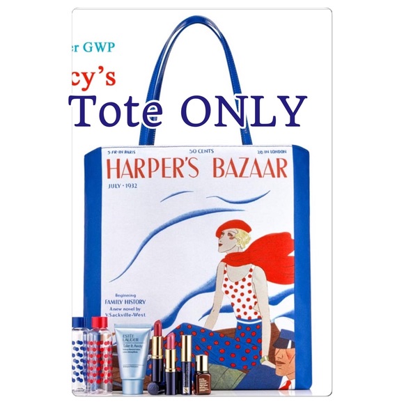 New Estée Lauder Harper's Bazaar tote