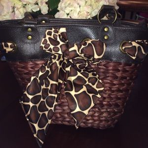 Brown summer bag